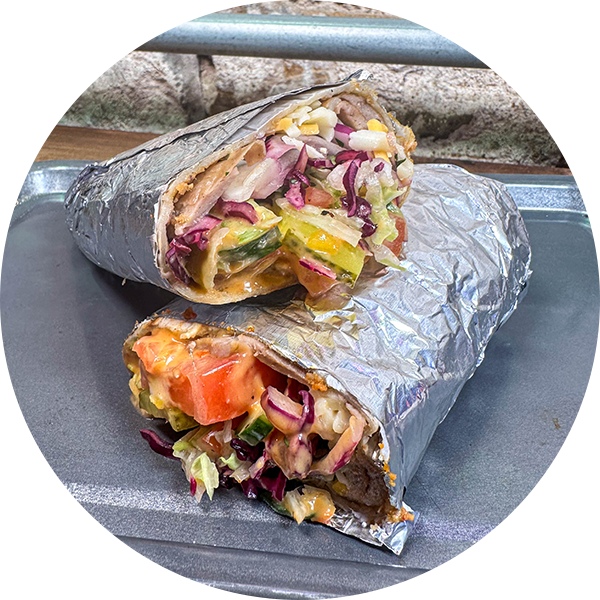 Birdies St Andrews  Tasty Loaded Wraps